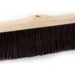 SCOPA INDUSTRIALE ERIKA PIUMATA SETOLE NERE CM. 27