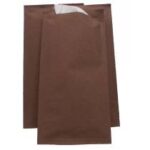 BUSTA PORTAPOSATE C/TOVAGLIOLO CARTA PAGLIA CACAO