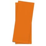 BUSTA PORTAPOSATE C/TOVAGLIOLO CARTA PAGLIA ARANCIONE