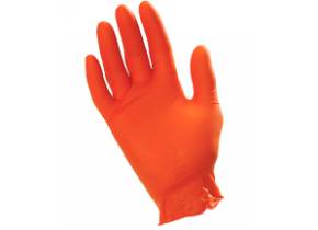 WEB_043300021.jpg GUANTI NITRILE NIMEK 771 ARANCIONI S/P. TG. L - 8/8,5 - immagine 1