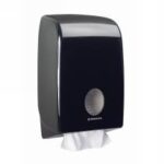 DISTRIBUTORE AQUARIUS ASCIUGAMANI INTERCALATI NERO - 7171