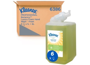 WEB_046702085.jpg SAPONE KLEENEX FRESH BOTANICI MANI SCHIUMA LT. 1 - 6386 - immagine 1