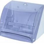 DISTRIBUTORE ASCIUG. "C" COMBI TRASPARENTE/BIANCO - 518/516