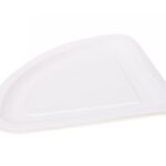 PIATTO TRIANGOLARE POLP.CELL. BIANCO 45017