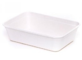 WEB_057401078.jpg VASCHETTA RETT.POLPA 110X160X40MM BIANCO 16X11X4 CM - immagine 1