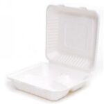 CLAMSHELL 3SCOMP.POLP.CELL.1000+1000ML BIANCO 210X227X40+37H