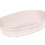 VASCHETTA OVALE POLP.CELL.N/SBIANC.NATUR.650ML 200X130X40H