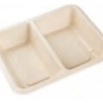 CONTENITORE SALD.POLP.CELL.2 SCOMPARTI NATUR.227X178X45MM