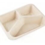 CONTENITORE SALD.POLP.CELL.3 SCOMPARTI NATUR.227X178X45MM