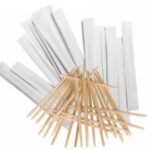 STUZZICADENTI LEGNO 65MM IMB.SINGOL. NATUR.65X2MM