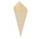 CONO LEGNO PINO 55X145 HMM NATURALE Ø 5,5 CM,  H  14,5 CM