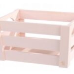 CASSETTA SVASATA LEGNO ROSA ROSA 28X22X14,5 CM