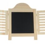 LAVAGNETTA PINO C/PORTICINA NATURALE/NERO 31X23X3 CM