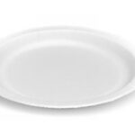 PIATTO CARTONCINO BIANCO 22CM LAMINAZIONE NATUR.BIANCO 22 CM