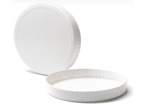 WEB_057401237.jpg COPERCHIO CARTONCINO X BICCHIERE 6 OZ BIANCO PER 6 OZ - immagine 1