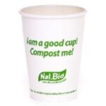 BICCHIERE TREE CART.+PLA 237ML-8OZ.BIOD.COMP.ALBERO VERDE