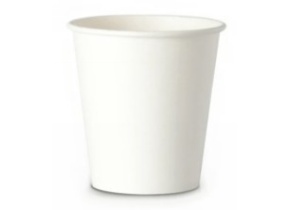 WEB_057401261.jpg BICCHIERE CARTONCINO LAMINATO PE BIANCO 237ML (8 OZ) - immagine 1