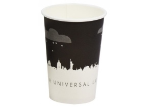 WEB_057401280.jpg BICCHIERE CART.+PE CITY Ø80MM.RICICLABILE A 297ML/10 OZ - immagine 1