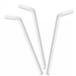 CANNUCCE FLESSIBILE CARTA BIANCA 220X7MM BIANCO 7X220 MM