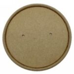 COPERCHIO CART.KRAFT C/FORI X CONTENIT.CART.KRAFT Ø90MM