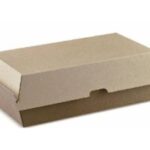 CONTENITORE CARTONCINO SPESSO ENDURA BROWN 178X160X75 MM