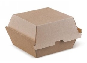 WEB_057401394.jpg CONTENIT.X HAMBURGER CART.SPESSO ENDURA BROWN 105X102X83MM - immagine 1