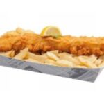 VASSOIO CART.LARGE NEWSPRINT NEWSPRINT 275/245X135/105X45MM