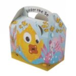 SCATOLA DECORATA "MEAL BOX" UNDER THE SEA 152X100X102 MM