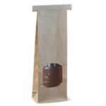 SACCHETTO C/FINESTRA PLA COMP.BIOD. I"M ECO  260X88X47 MM