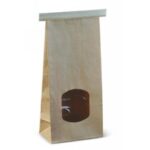 SACCHETTO C/FINESTRA PLA COMP.BIOD. I"M ECO 246X115X72 MM