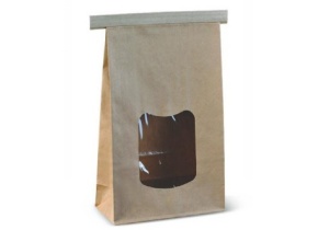 WEB_057401497.jpg SACCHETTO C/FINESTRA PLA COMP.BIOD. I"M ECO 242X155X70 MM - immagine 1