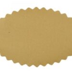 SOTTOFRITTO OVALE SMERLATO PAGLIA CARTA PER FRITTI 18X28CM