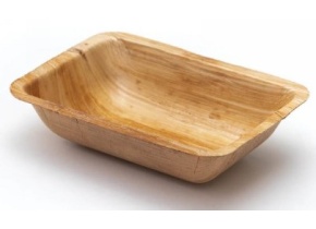 WEB_057401654.jpg PIATTO RETT.FOGLIA PALMA NATURALE 25X16 CM - immagine 1