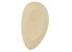 WEB_057401656.jpg VASCHETTA OVALE FOGLIA PALMA 20X14CM NATURALE 20X14 CM - immagine 1