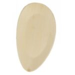 VASCHETTA OVALE FOGLIA PALMA 20X14CM NATURALE 20X14 CM