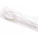 CUCCHIAINO IMBUSTATO SINGOLARMENTE CPLA BIANCO L 114 MM