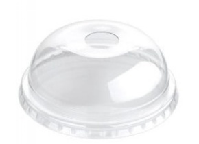 WEB_057401684.jpg COPERCHIO X BICCHIERE Ø 95MM DOME CON FORO TRASPARENTE 0 - immagine 1