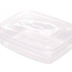 VASCHETTE RETT.PP C/COPERCHIO INCERNIERATO TRASPARENTE 0