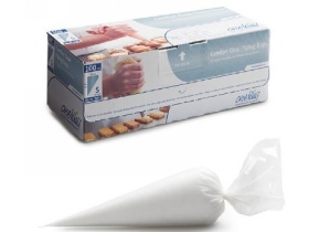 WEB_057401750.jpg SACCAPOCHE MONOUSO POLIETILENE 4 STRATI TRASPARENTE 36X20CM - immagine 1