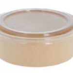 INSALATIERA ROT.CART.KRAFTC/LAM. PE.1.000ML. KRAFT Ø14,5CM