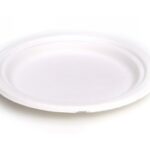 PIATTO ROTONDO POLP.CELL.PFAS FREE BIANCO Ø 22CM