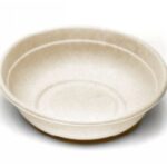 PIATTO FONDO ROT.Ø 20,5CM POLP.CELL.PFAS FREE N/SBIAN.700ML