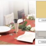RUNNER 50X120 PP FIESTA CHAMPAGNE