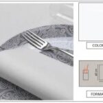 TOVAGLIOLO POCKET AIRLAID TEXTILE BIANCO