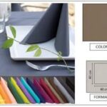 TOVAGLIOLO AIRLAID LINEN - 40X40 CAPPUCCINO