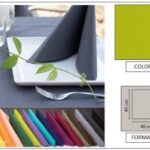 TOVAGLIOLO AIRLAID LINEN - 40X40 KIWI