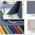 TOVAGLIA LINEN 100X100 GRIGIO