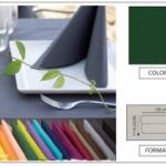 TOVAGLIA LINEN ROTOLO H. 120X50 MT  VERDE