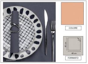 WEB_063700273.jpg TOVAGLIOLO AIRLAID LIGHT 40X40 SALMONE - immagine 1