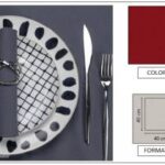 TOVAGLIOLO AIRLAID LIGHT P4 BORDEAUX 40X40